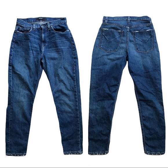 Hudson Jeans Bettie High-Rise Taper Jeans Blue Size 26 - Picture 5 of 13